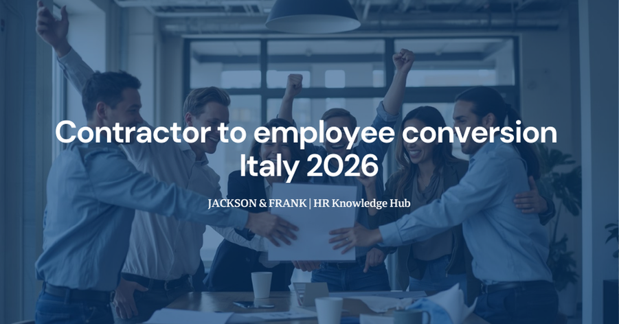 Contractor to employee in Italy: compliance essentials for 2026